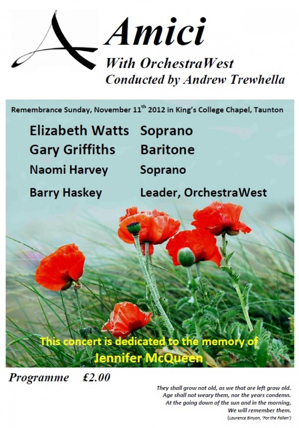 Amici Brahms Programme